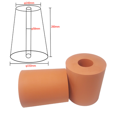 맞춤형 경도 및 최대 0.02mm 공차를 갖춘 고정밀 열전사 실리콘 휠