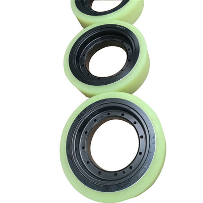 AGV 휠 검은색 또는 사용자 정의 색상 높은 부하 로봇 작업을 지원하기 위해 설계