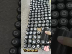 전방향 바퀴 소음 수준이 낮은 고무 롤러 바퀴