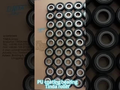 알루미늄 코어 고무 롤러 휠